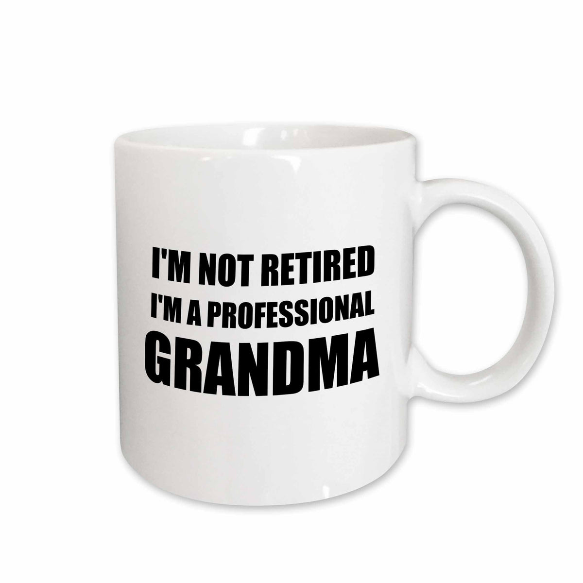 3dRose Im not Retired Im a Professional Grandma - funny grandmother gift - Mugs (mug_232487)