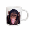 3dRose TNMGraphics Animals - Laughing Monkey - Mugs (mug_23449)