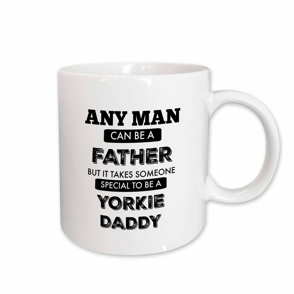 3dRose BrooklynMeme Dogs - Yorkie Daddy - Mugs (mug_253099)