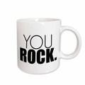 3dRose BrooklynMeme Sayings - You ROCK. - Mugs (mug_253741)
