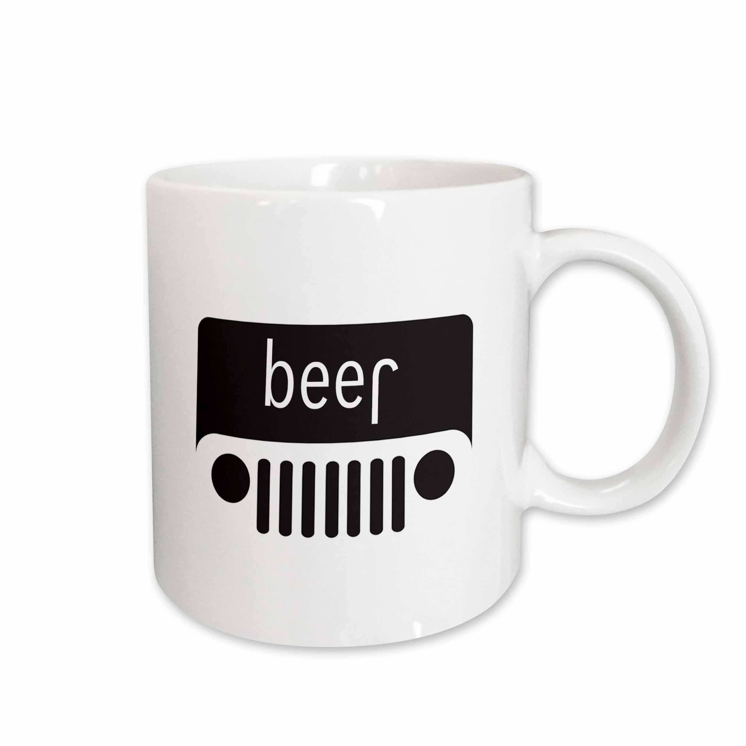 3dRose Tory Anne Collections Quotes - BEER TEXT ON TRUCK - Mugs (mug_266026)