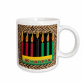 3dRose Beverly Turner Kwanzaa - Candles of Kwanzaa - Mugs (mug_26966)