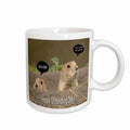3dRose Beverly Turner Groundhog Photography - GroundHog I Saw my Shadow - Mugs (mug_27350)