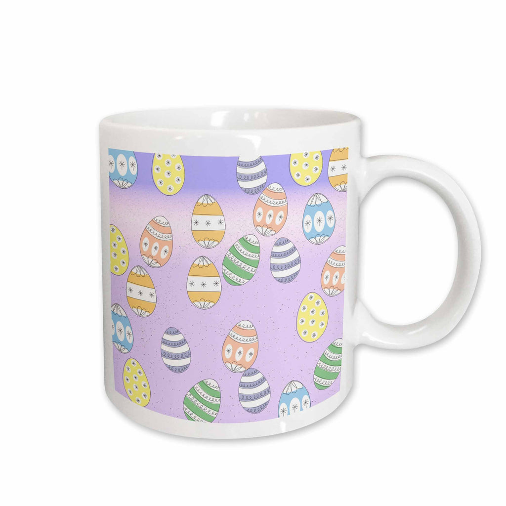 3dRose Patricia Sanders Easter - Easter Eggs - Mugs (mug_27902)