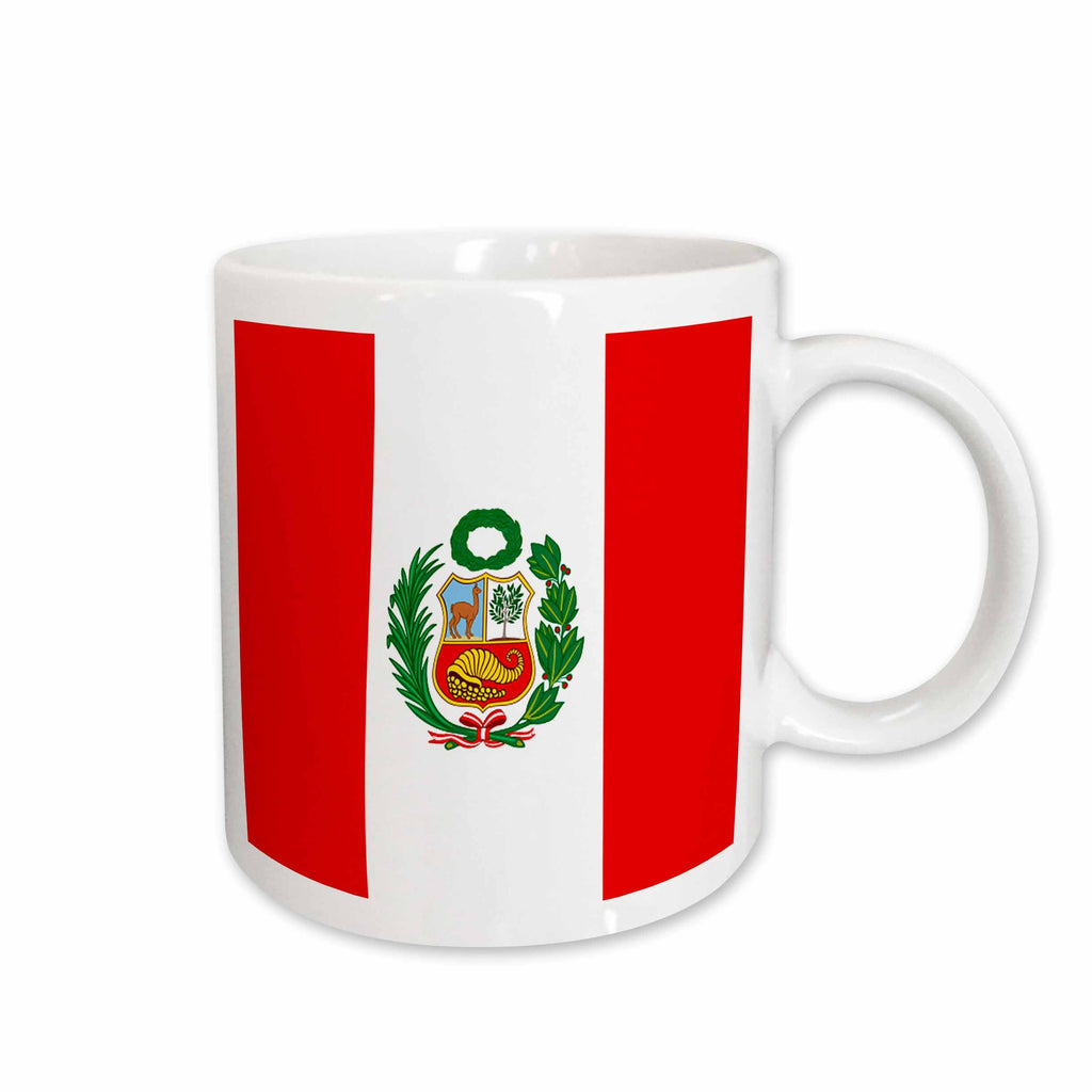 3dRose Flags - Peru Flag - Mugs (mug_28278)