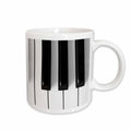 3dRose Florene Music - Piano Keys - Mugs (mug_29776)