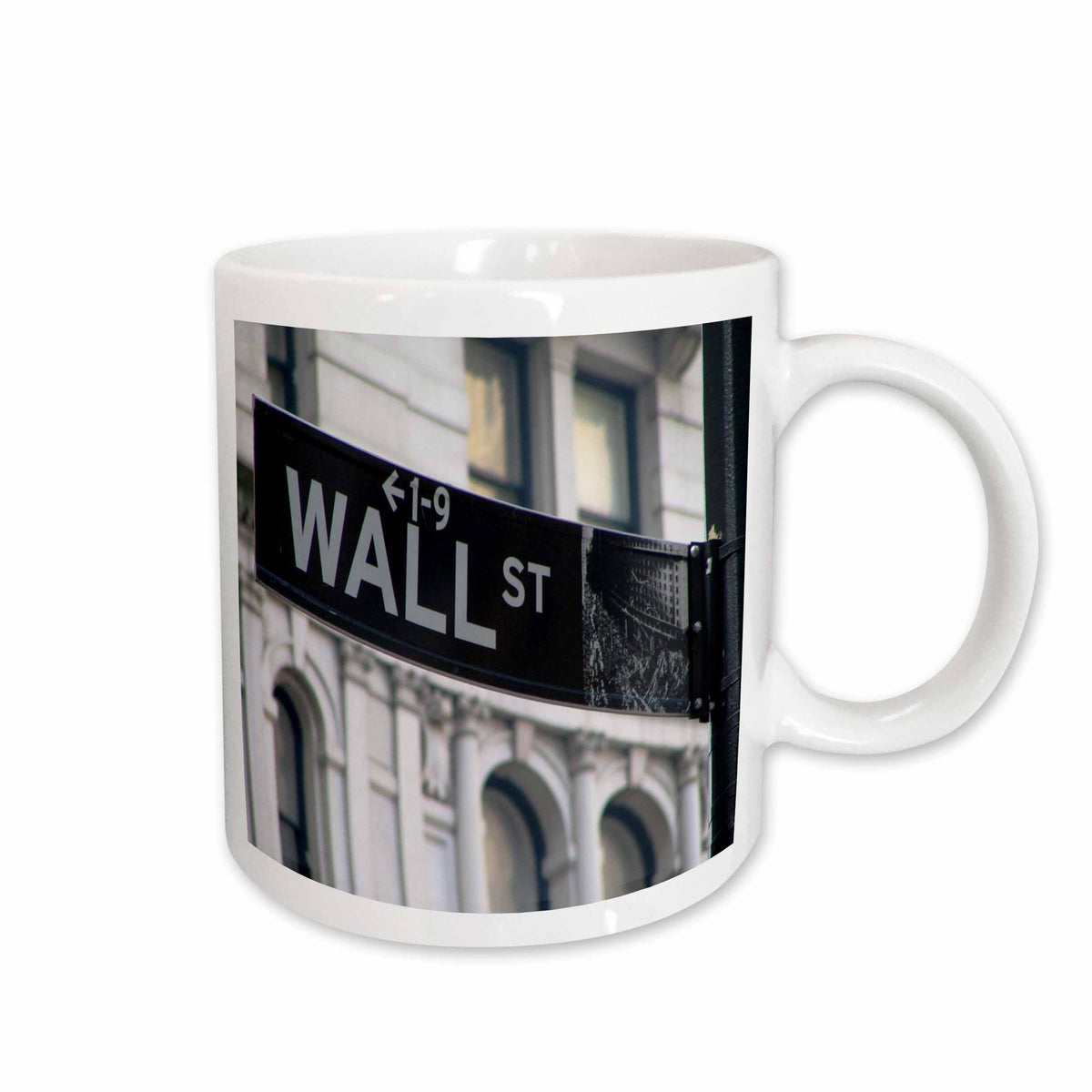 3dRose Signs - WALL STREET - Mugs (mug_3103)