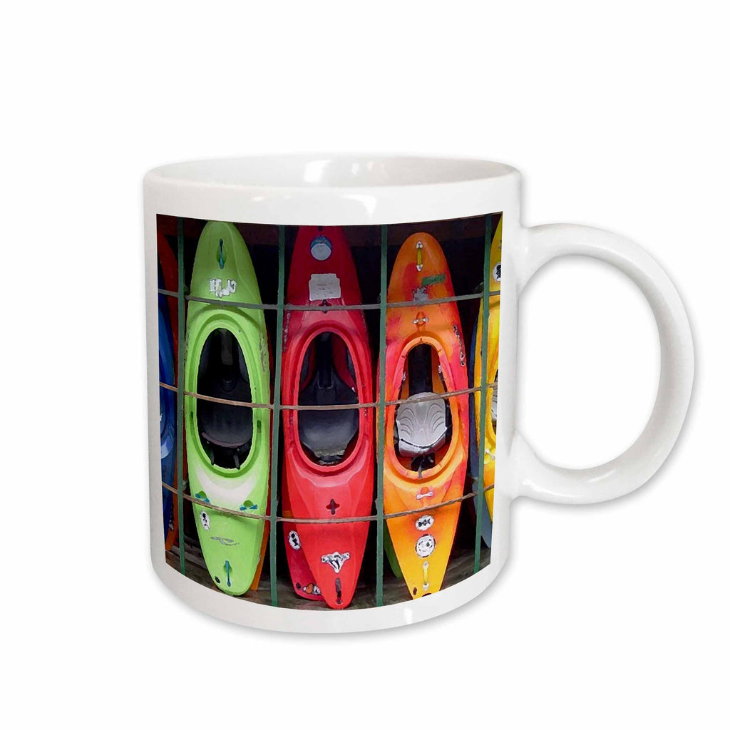 3dRose Water Sport - Kayak - Mugs (mug_3164)