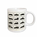 3dRose Florene Vintage - Antique Cars - Mugs (mug_34777)