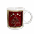 3dRose Chuc Mung Giang Sinh, Merry Christmas in Vietnamese, Reindeer - Mugs (mug_37024)