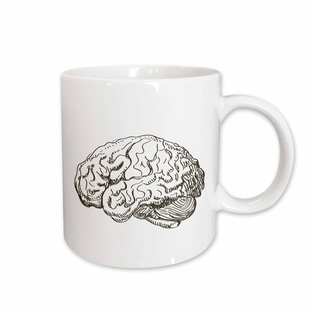 3dRose TNMGraphics Science - Brain - Mugs (mug_38393)