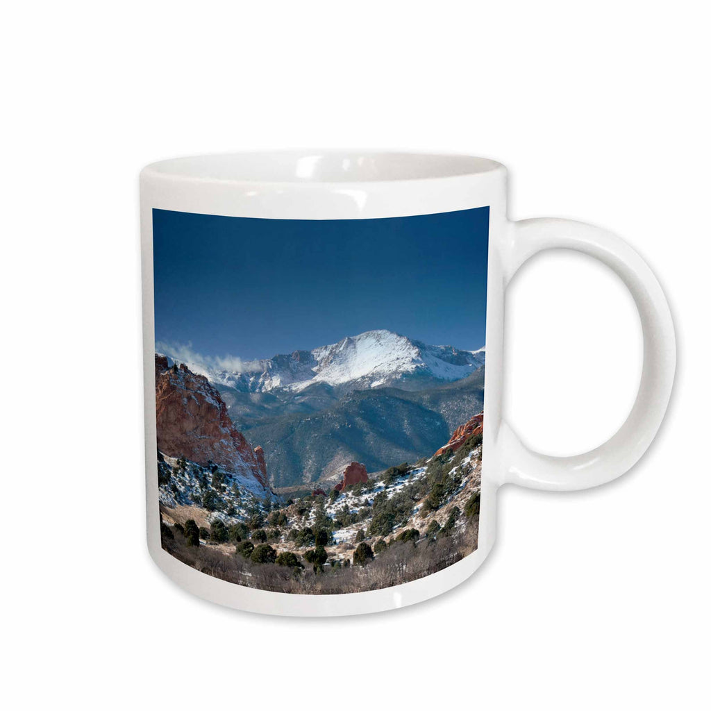 3dRose Boehm Photography Mountains - Colorado Mountains Pikes Peak - Mugs (mug_38673)