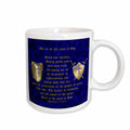 3dRose Ephesians 6: 10, 14, 15; Put on full armor of God; breastplate, shield,... - Mugs (mug_40072)