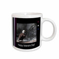 3dRose Beverly Turner Veterans Day Design - Veterans Day, Eagle by Waterfall - Mugs (mug_40478)