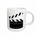 3dRose Florene Décor II - Movie Clapboard - Mugs (mug_43830)