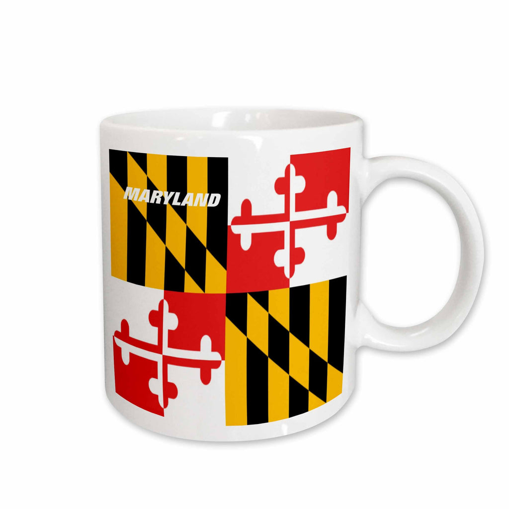 3dRose Florene State Flags - State Flag Of Maryland - Mugs (mug_45066)