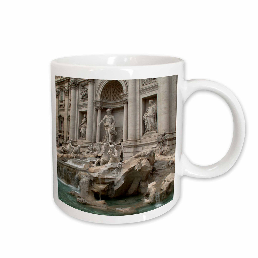 3dRose Trevi Fountain in Rome, Italy- Places to Travel - Mugs (mug_47792)