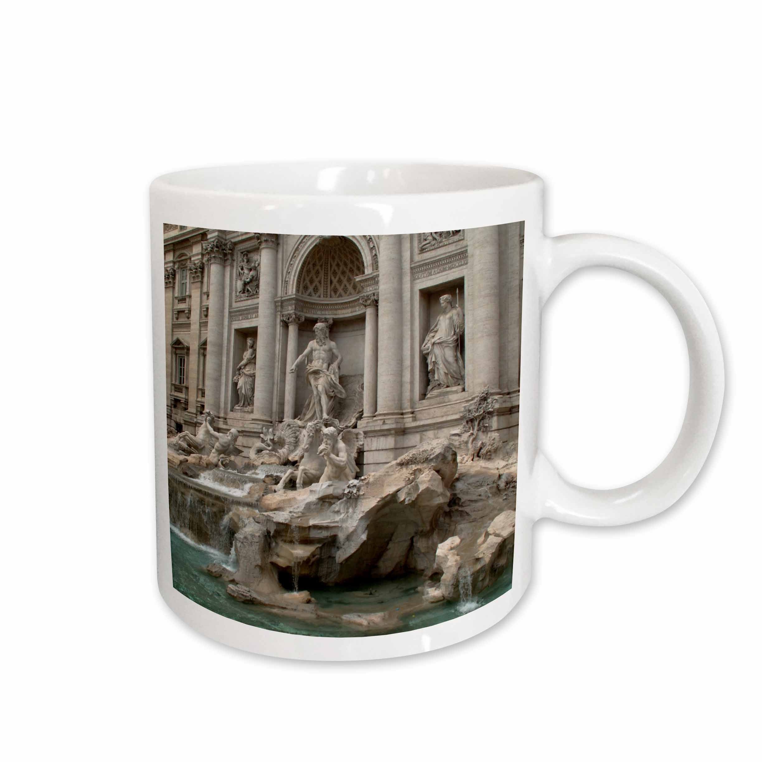 3dRose Trevi Fountain in Rome, Italy- Places to Travel - Mugs (mug_47792)