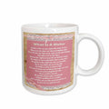 3dRose My Sisiter The perfect sister gift a beautiful ode to a sibling and gift... - Mugs (mug_52226)