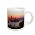 3dRose Sandy Mertens Pennsylvania - Pittsburgh Skyline At Sunset - Mugs (mug_55311)