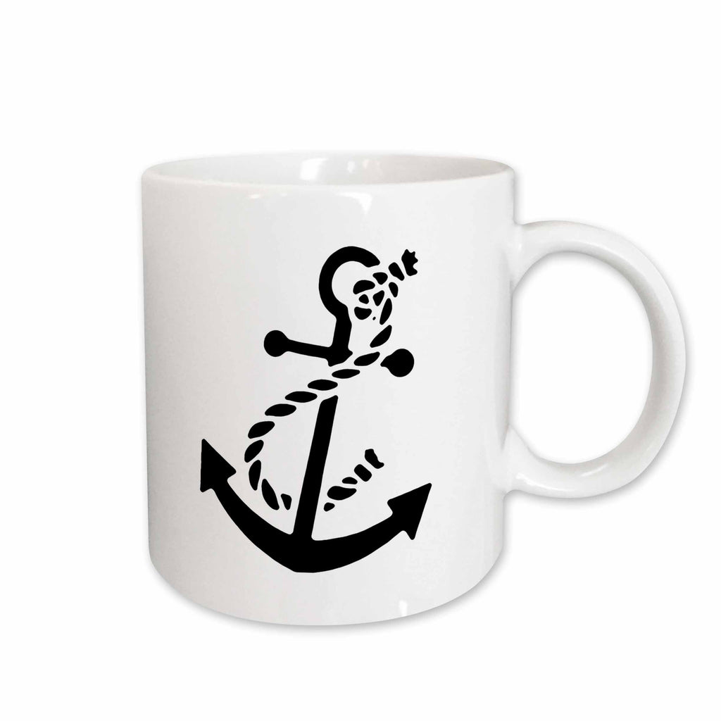3dRose TNMGraphics Nautical - Ships Anchor - Mugs (mug_56050)