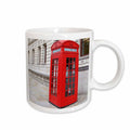 3dRose Florene Décor II - Londons Famous Red Phone Booths - Mugs (mug_56177)