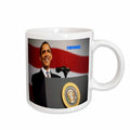 3dRose Florene Patriotic - President Obama n Going Forward - Mugs (mug_60702)
