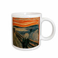 3dRose Florene Famous Art - The Scream Painting By Edvard Munch - Mugs (mug_60716)