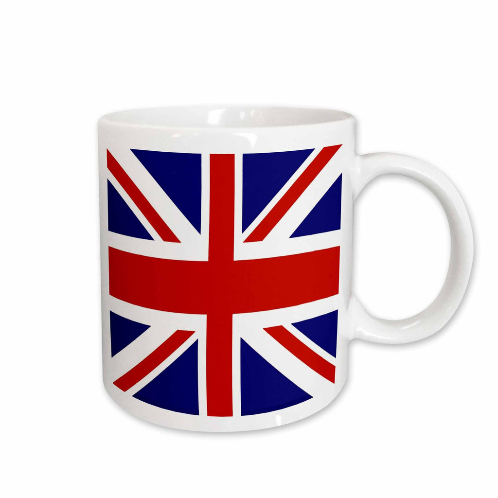 3dRose Florene Décor II - Union Jack Old British Naval Flag - Mugs (mug_62560)