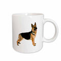 3dRose Dogs German Shepherd - German Shepherd - Mugs (mug_654)