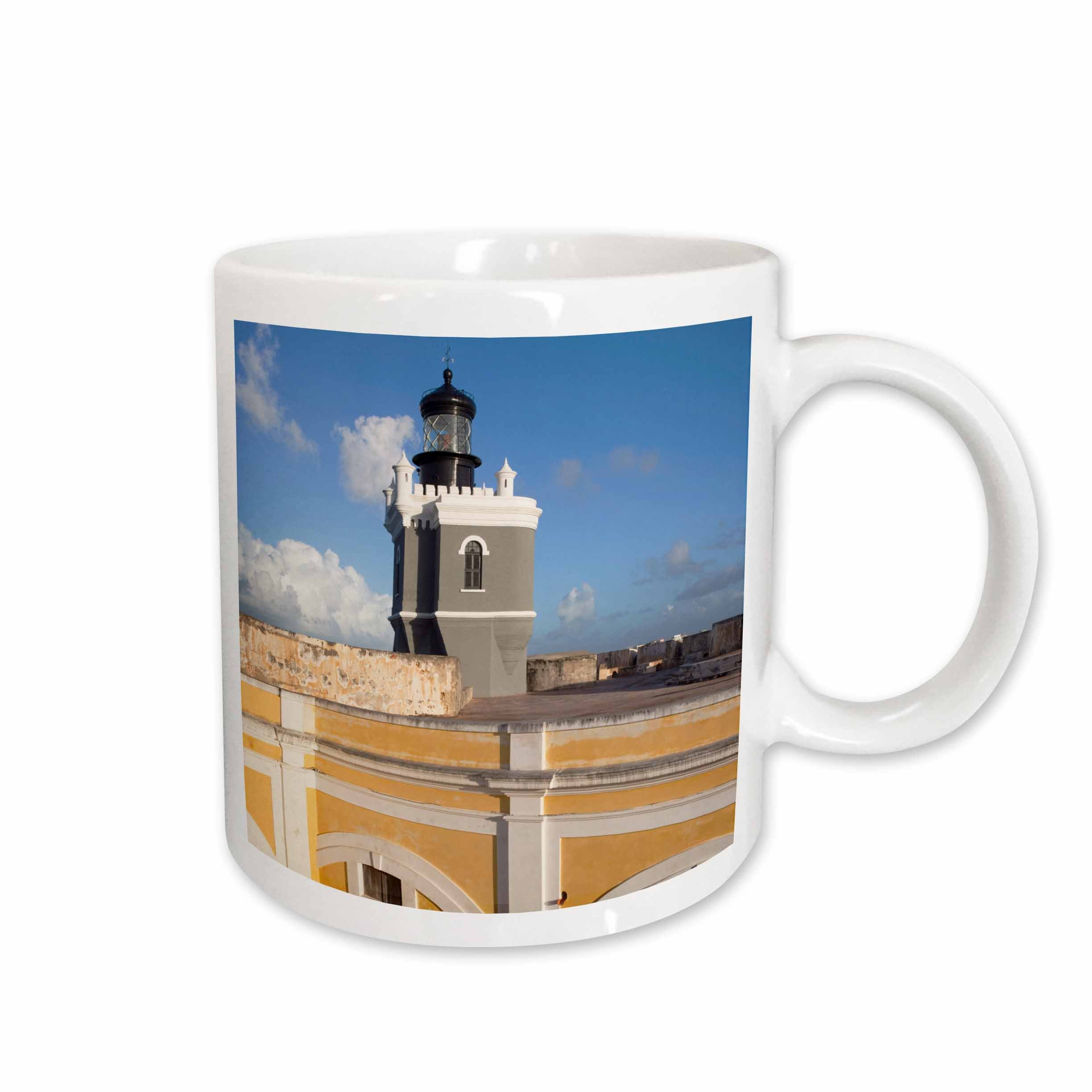 3dRose Puerto Rico, Old San Juan, El Morro lighthouse-CA27 WBI0012 - Walter... - Mugs (mug_72950)