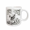 3dRose Don Quixote- don quixote, spanish, literature, novel, fiction, fictional... - Mugs (mug_78688)