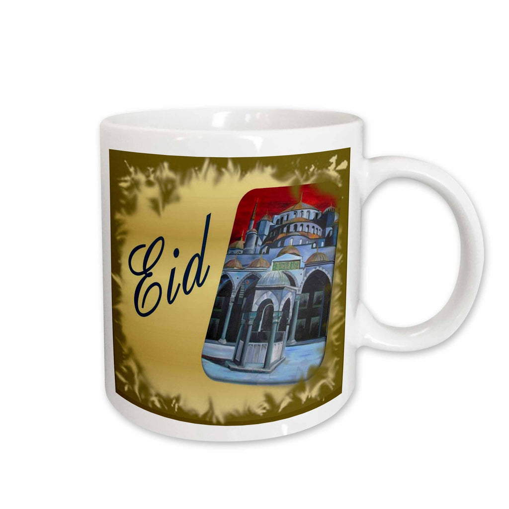 3dRose Eid- feast of the sacrifice, greater eid, muslim holiday, islamic,... - Mugs (mug_78699)