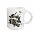 3dRose Chinese Dragon- chinese dragon, metallic dragon, dragon,creature, yang,... - Mugs (mug_78729)