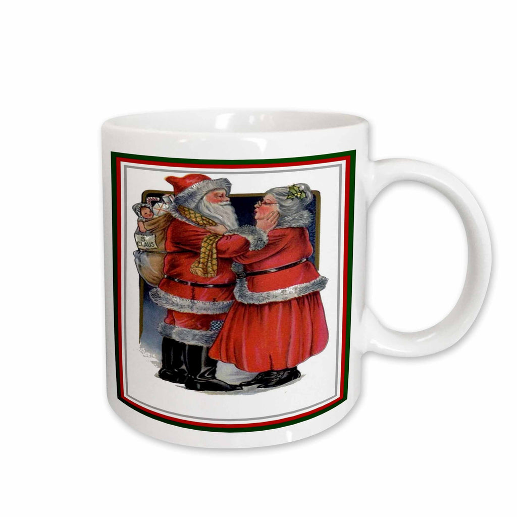 3dRose Mr and Mrs Claus- mr and mrs claus, christmas gifts, christmas, christmas... - Mugs (mug_78760)