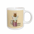 3dRose PS Vintage - Sewing Mouse- Vintage Art- Animals - Mugs (mug_79401)
