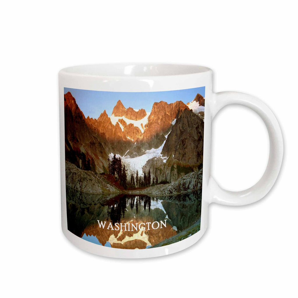 3dRose Florene America The Beautiful - Lake Ann Washington State - Mugs (mug_80704)