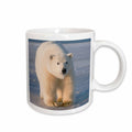 3dRose Alaska, Barter Island, Kaktovik, polar bear - US02 SKA4794 - Steve... - Mugs (mug_87731)