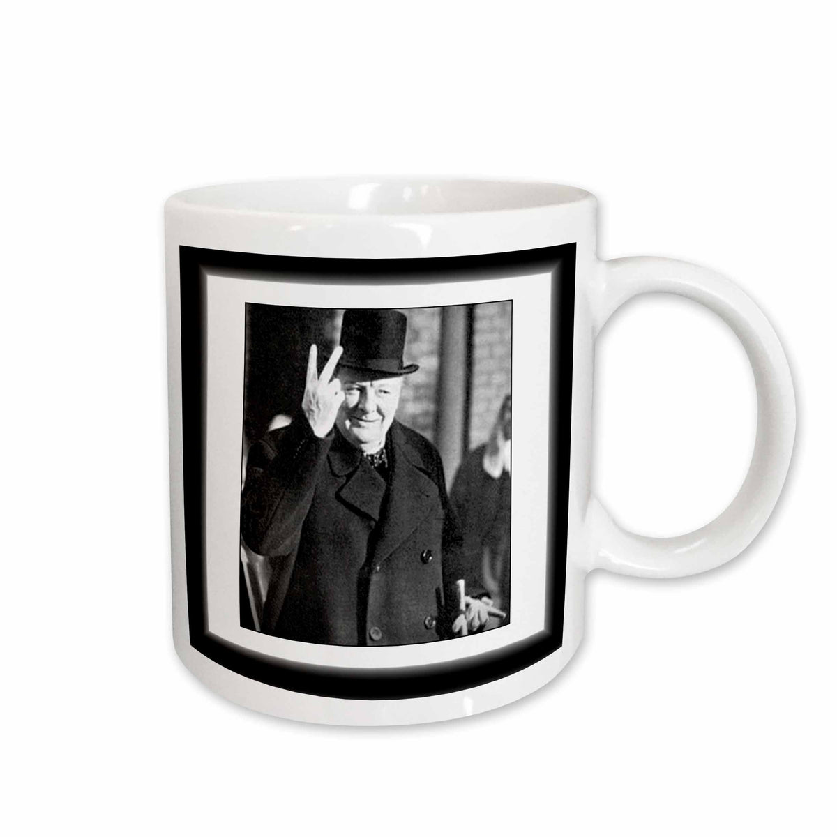 3dRose Vintage Photo Of Winston Churchill.jpg - Mugs (mug_98649)