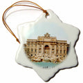 3dRose Vacation Spots - Trevi Fountain Italy - Ornaments (ORN_1137)