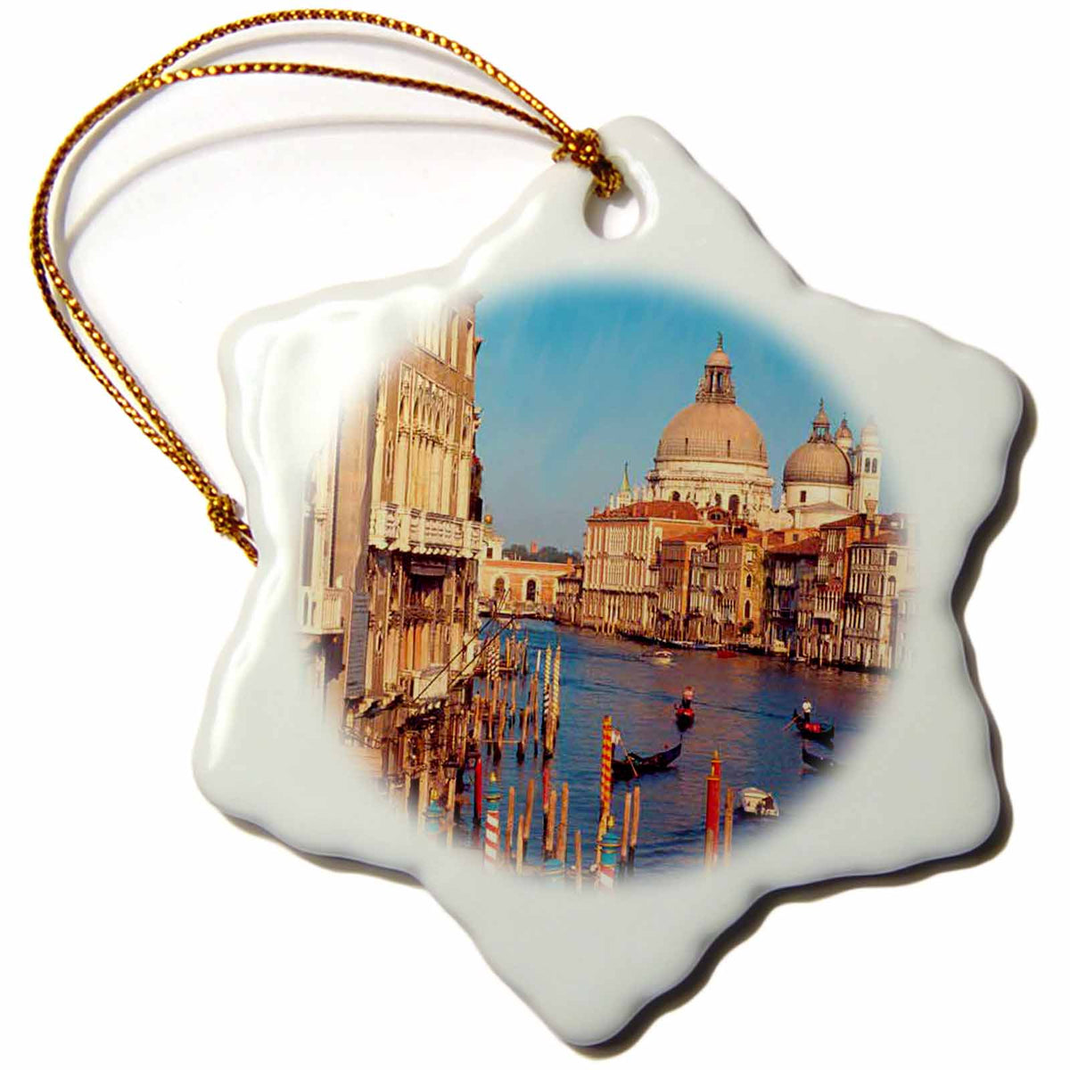 3dRose Vacation Spots - Venice Italy - Ornaments (ORN_1139)