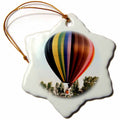 3dRose Hot Air Balloons - Hot Air Balloon - Ornaments (ORN_1154)