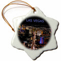 3dRose Las Vegas - Las Vegas The Strip - Ornaments (ORN_1237)