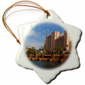 3dRose Danita Delimont - Hotels - Bahamas, New Providence Island, Atlantis Hotel - CA05 WBI0502 - Walter Bibikow - Ornaments (ORN_134136)