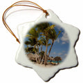 3dRose Danita Delimont - Beaches - Dominican Republic, Punta Cana, Bavaro Beach - CA14 LEN0294 - Lisa S. Engelbrecht - Ornaments (ORN_134833)
