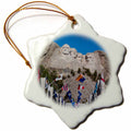 3dRose Danita Delimont - Walter Bibikow - Memorials - USA, South Dakota, Black Hills, Mount Rushmore National Memorial. - Ornaments (ORN_192179)