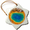 3dRose Danita Delimont - Yellowstone - Grand Prismatic Spring, Yellowstone National Park, Wyoming, USA - Ornaments (ORN_231990)