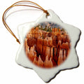 3dRose Danita Delimont - Bryce Canyon - Utah, Bryce Canyon National Park, Morning Light on hoodoos - Ornaments (ORN_251485)