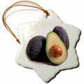 3dRose Vegetables - Avocado - Ornaments (ORN_4229)