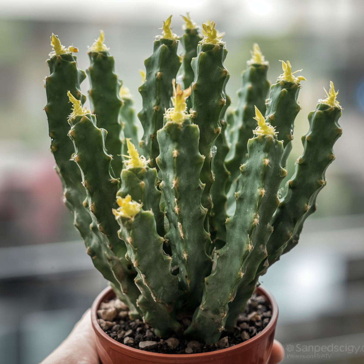 Rhipsalis teres prismatica Cuttings - 4 Branching Orchid Cactus - 5 Inches - Rare HTF Succulent Plant